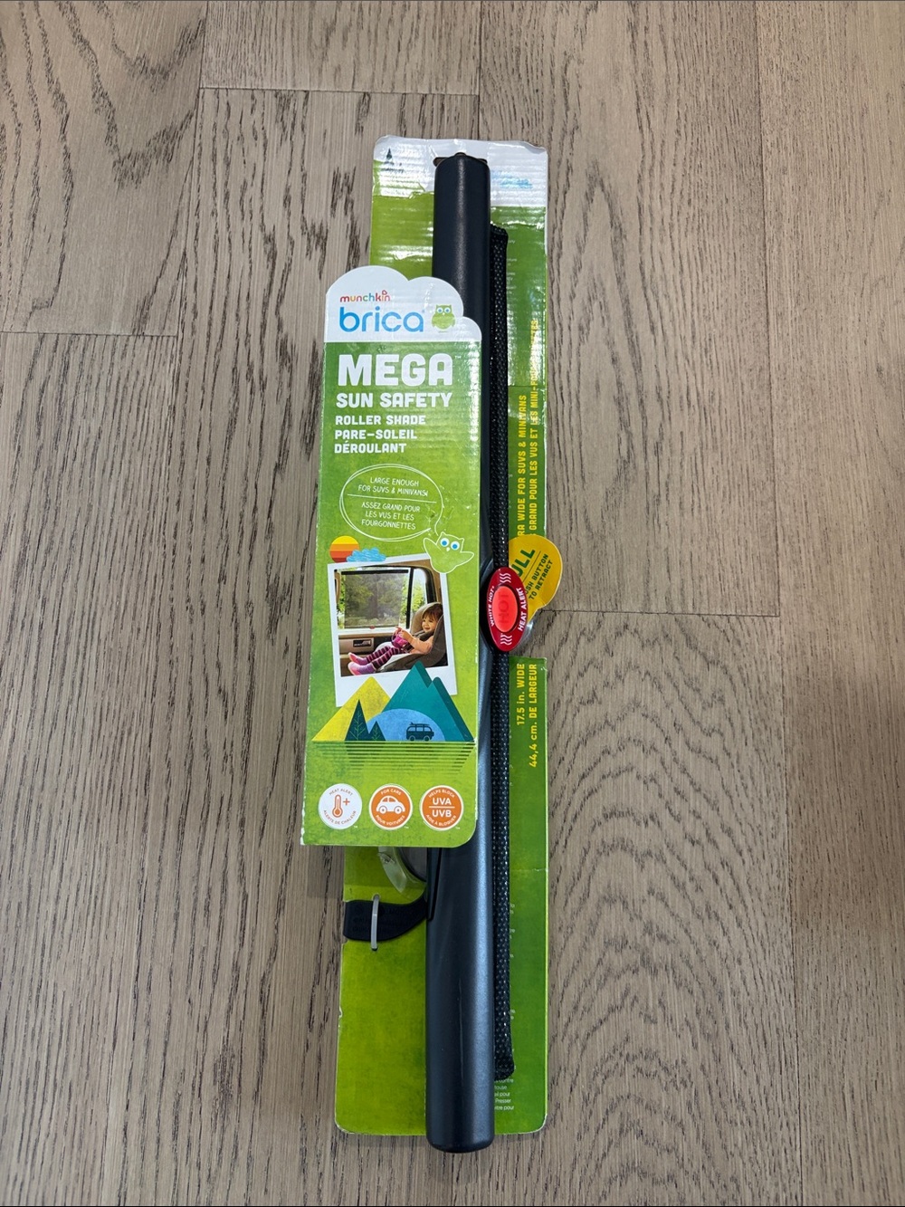 Mega Sun Safety Roller Shade - Black